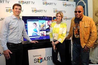 삼성스마트 tv와 스타들