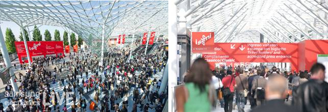 밀라노 가구 박람회 2013 현장모습