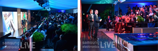 오페라하우스 갤럭시S4 출시 프리젠테이션