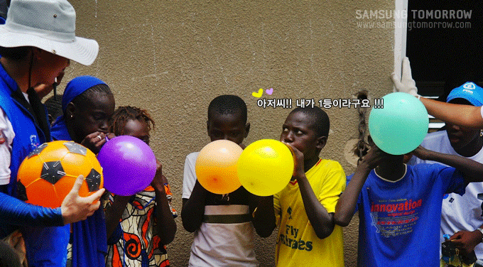 아저씨 내가 1등이라구요!!