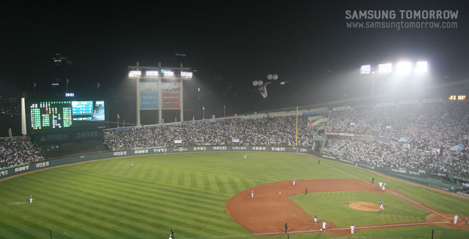 야구장 전경