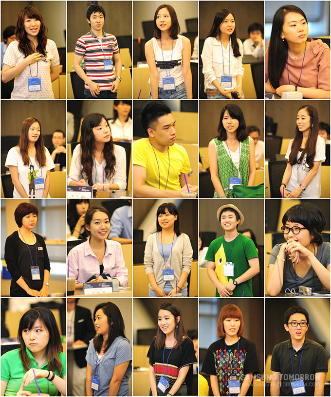 스토리텔러 2기들이 자기소개 하는 모습