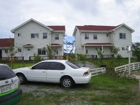 묵었던 펜션의 모습