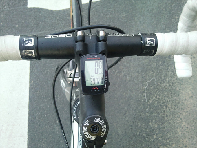 라이딩을 하는 글쓴이