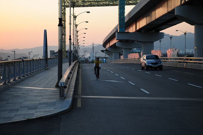 라이딩을 하는 글쓴이