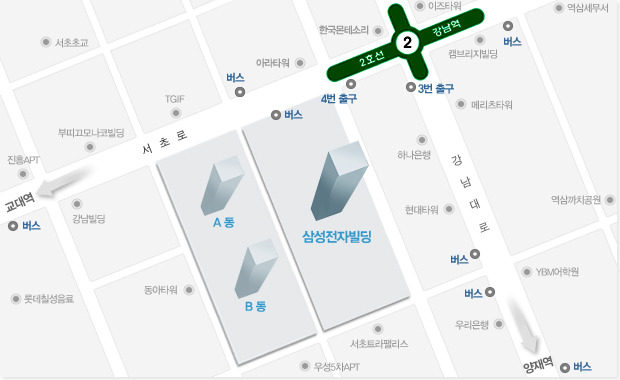 찾아가는 길 안내도