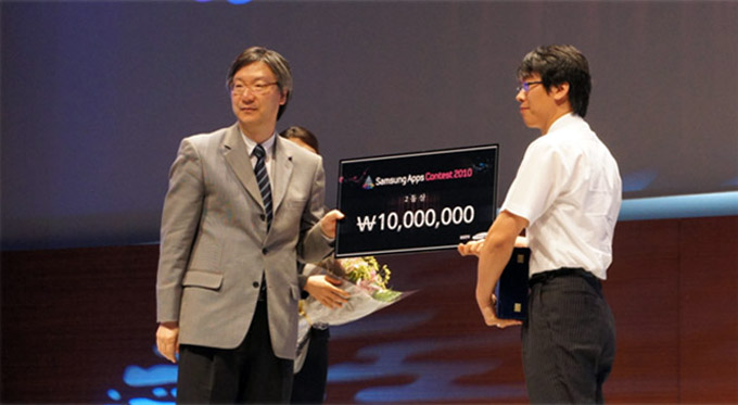 2등상 수상팀 'TJ미디어'