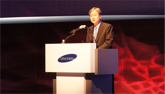 윤부근 삼성전자 영상디스플레이 사업부 사장님 연설