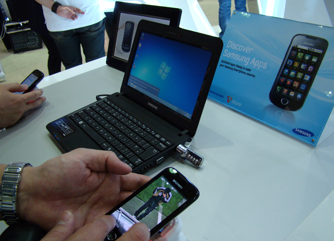 갤럭시 A 코너의 모습