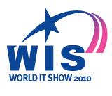 world it show 2010 로고