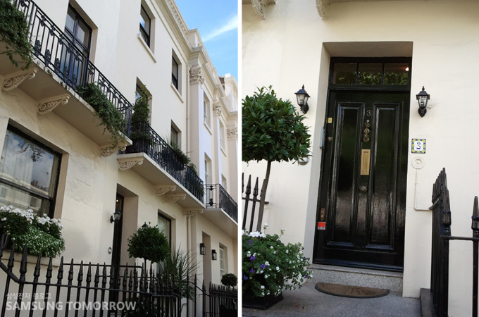 내셔널 갤러리 가는 길에 눈을 뗄 수 없었던 예쁜 집