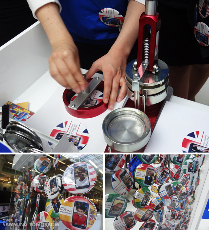 쉴 틈 없는 Studio Staff ,세계각국에서 이벤트에 참여한 사람들