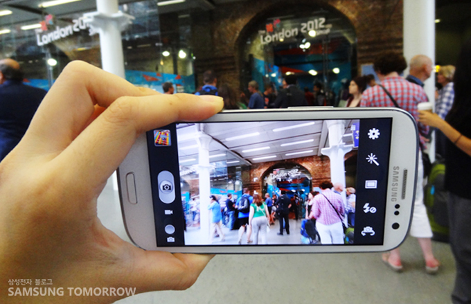  놀라운 갤럭시SⅢ의 카메라 기능