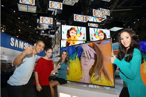 CES 삼성 부스 모습