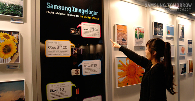 삼성 이미지로거들이 사용한 제품