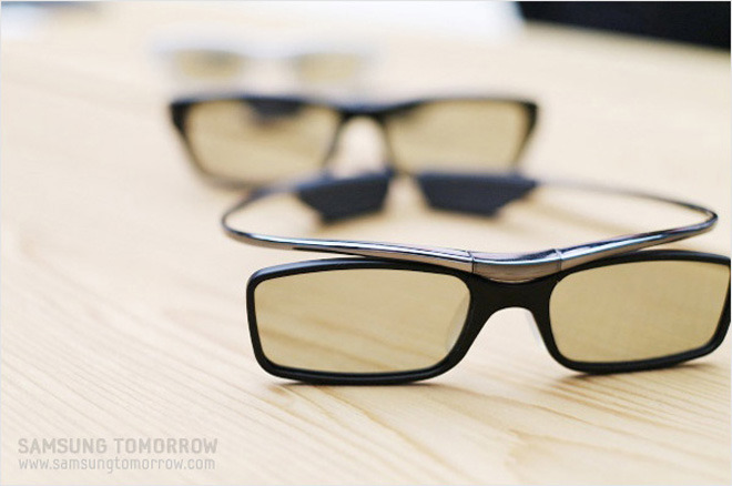 3D 안경테의 모습