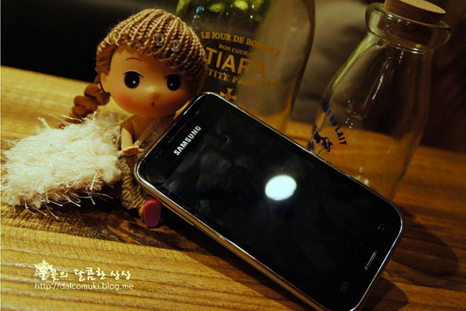 인형과 갤럭시 플레이어