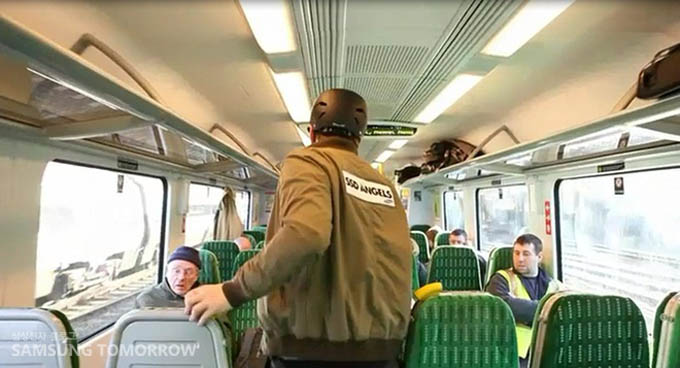 기차로 출동한 SSD ANGELS