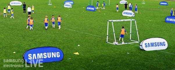 어린이 축구교실 현장