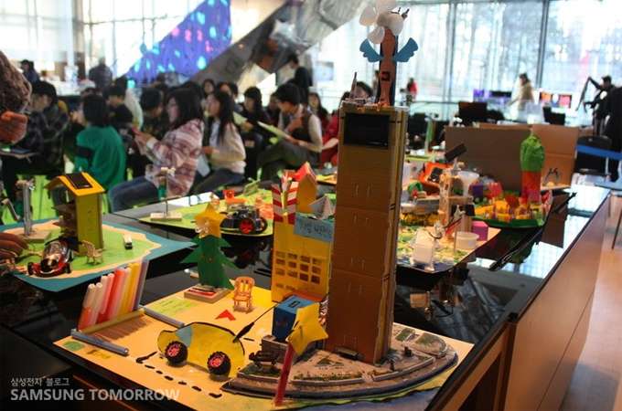 학생들이 만든 작품