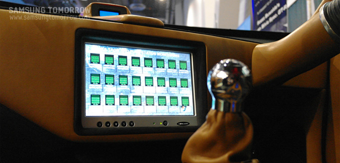 스마트카를 이용하는 모습