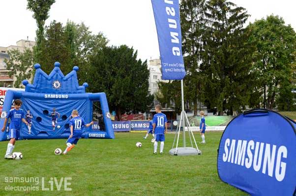 어린이 축구교실 현장