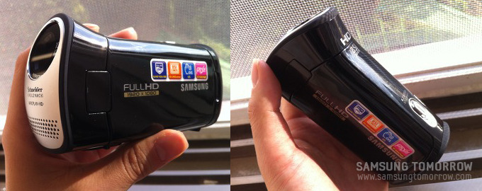 캠코더 외관 모습