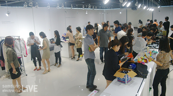 플리마켓 행사장 전경