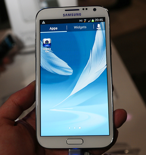 갤럭시노트2에 내장된 기본 앱