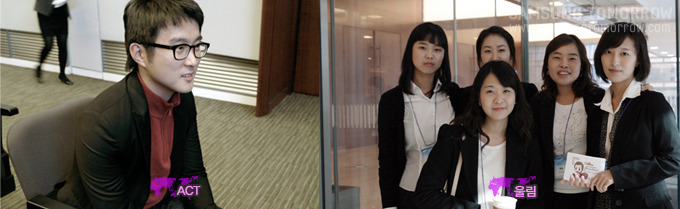 ACT팀과 울림팀의 단체사진