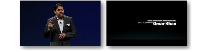 연설하는 Senior Vice President의 Omar Khan