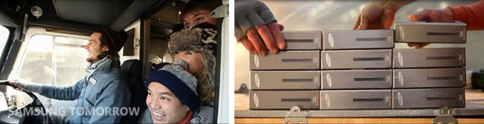 컴퓨터 전용 앰뷸런스가 된 SSD ANGELS 밴