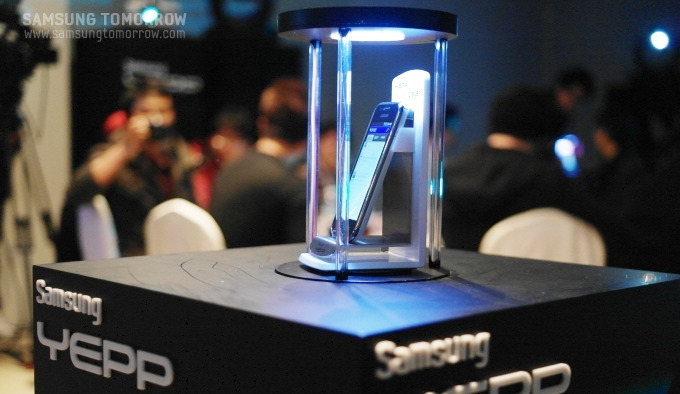 공개된 갤럭시 플레이어의 모습