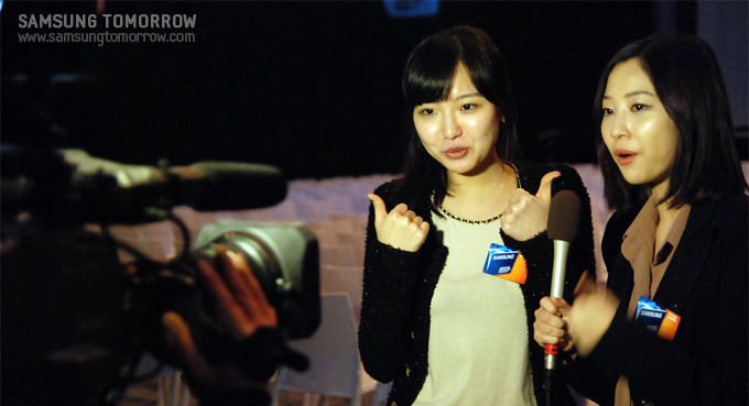 리포팅을 연습중이 스토리텔러들!