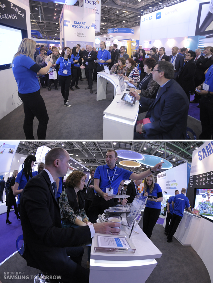 BETT 2013 삼성전자 부스