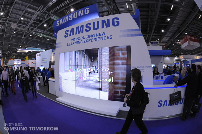 BETT 2013 삼성전자 부스