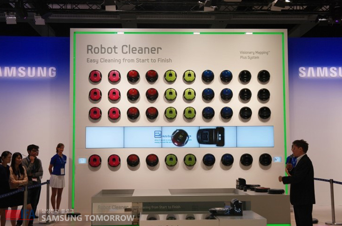 나비봇이 충추는 모습