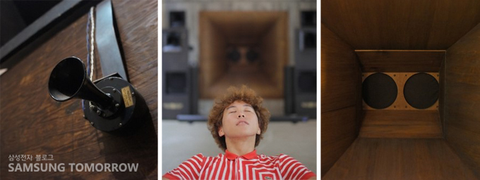 스피커, 노래를 듣는 사람