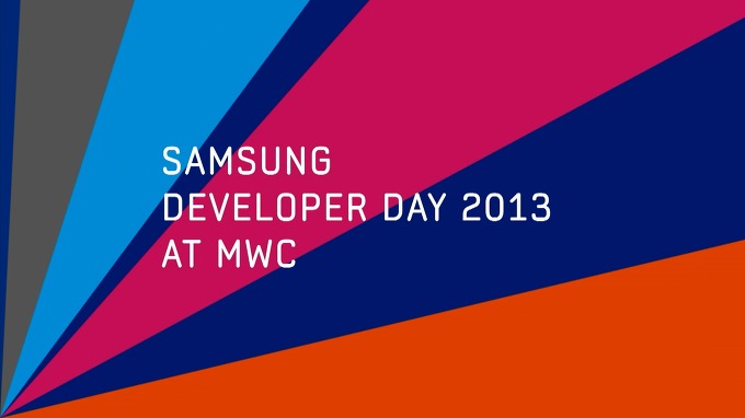 Samsung Developer day 2013 AT MWC