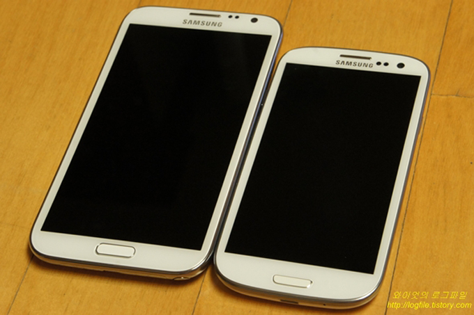 갤럭시노트2와 갤럭시S3