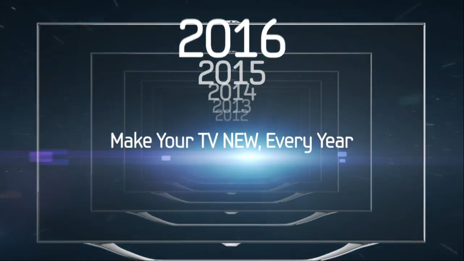 Make your TV NEW, Every Year