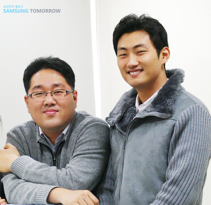 생활가전사업부 Air-Care 이승현 과장, 이혁재 사원