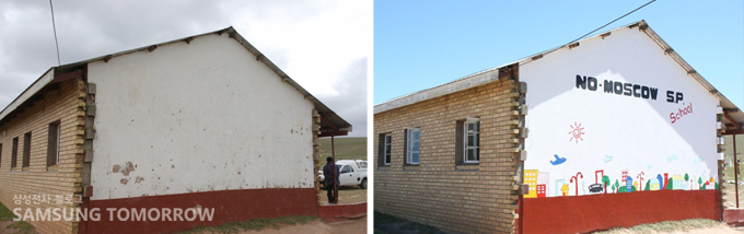 완공된 no-moscow 학교