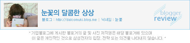 눈꽃의 달콤한 상상