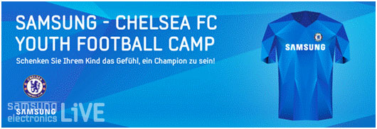 Samsung Chelsea FC YOUTH FOOTBALL CAMP