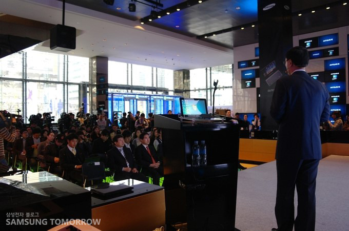 슬레이트 피씨 런칭행사 모습