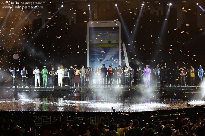 갤럭시노트데이 공연