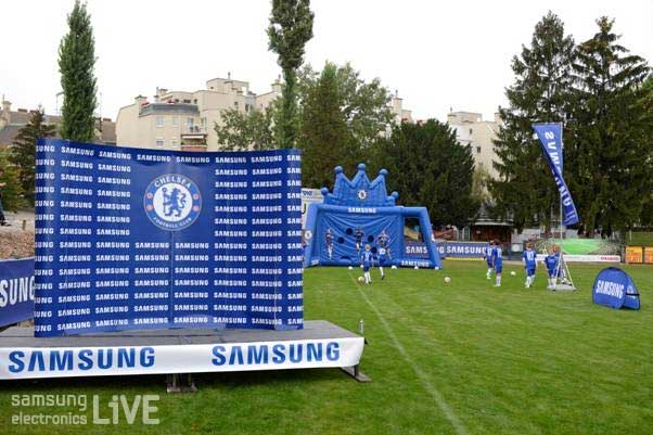 어린이 축구교실 현장