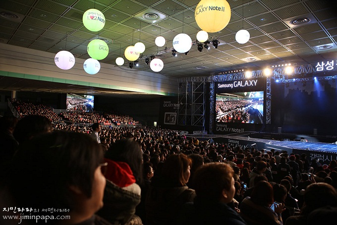 갤럭시노트데이 행사