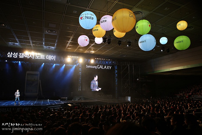 갤럭시노트데이 행사